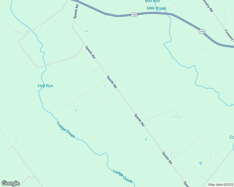 map of restaurants, bars, coffee shops, grocery stores, and more near 2905 Speith Road in Henryville