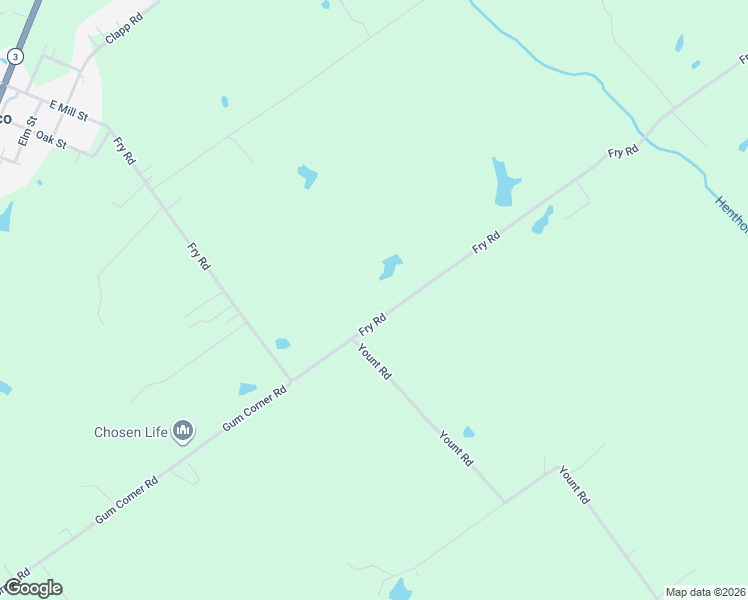 map of restaurants, bars, coffee shops, grocery stores, and more near 15807 Fry Road in Otisco