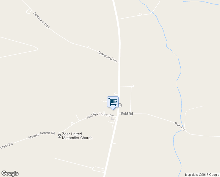 map of restaurants, bars, coffee shops, grocery stores, and more near 5132 Rhodesdale Vienna Road in Rhodesdale