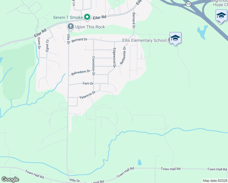 map of restaurants, bars, coffee shops, grocery stores, and more near 512 Valencia Drive in Belleville