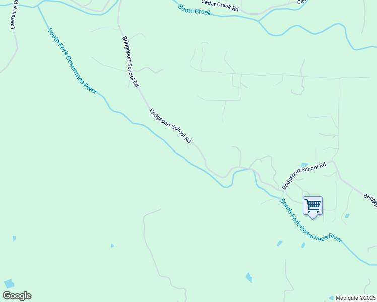 map of restaurants, bars, coffee shops, grocery stores, and more near 3186 Bridgeport School Road in Fiddletown