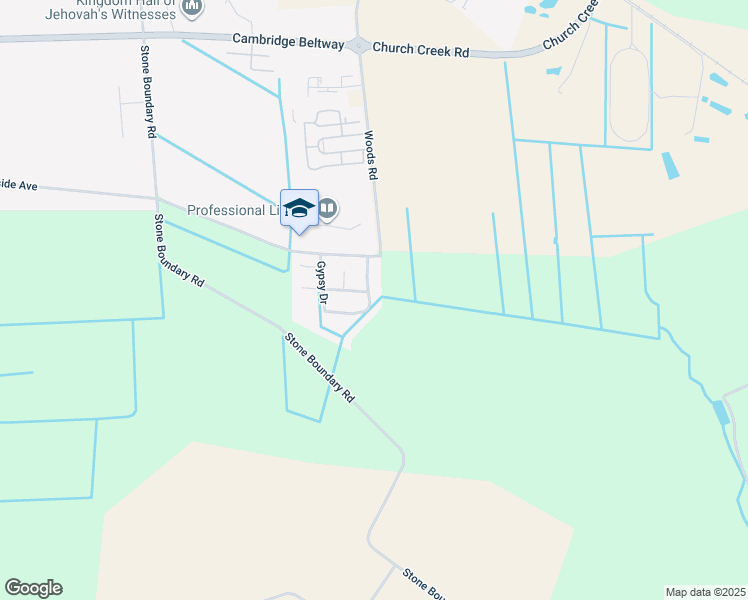 map of restaurants, bars, coffee shops, grocery stores, and more near 2631 Rebecca Lane in Cambridge