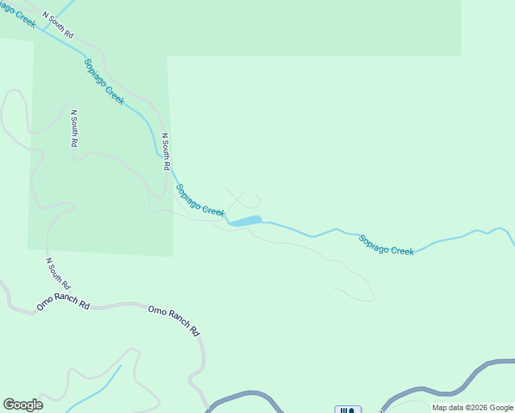 map of restaurants, bars, coffee shops, grocery stores, and more near Unnamed Rd in Pioneer