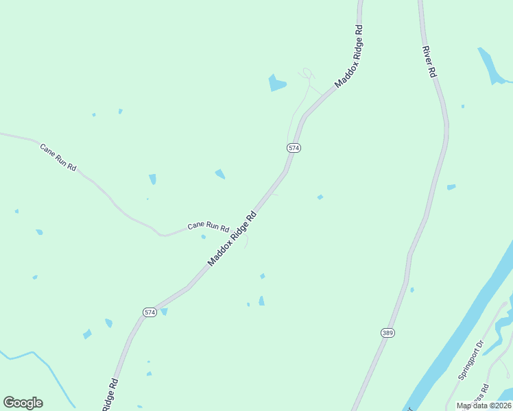 map of restaurants, bars, coffee shops, grocery stores, and more near 12227-13185 State Highway 574 in Campbellsburg