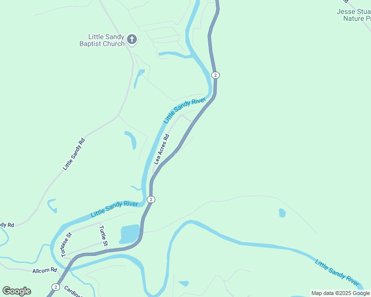 map of restaurants, bars, coffee shops, grocery stores, and more near 44 Brooke Lane in Wurtland