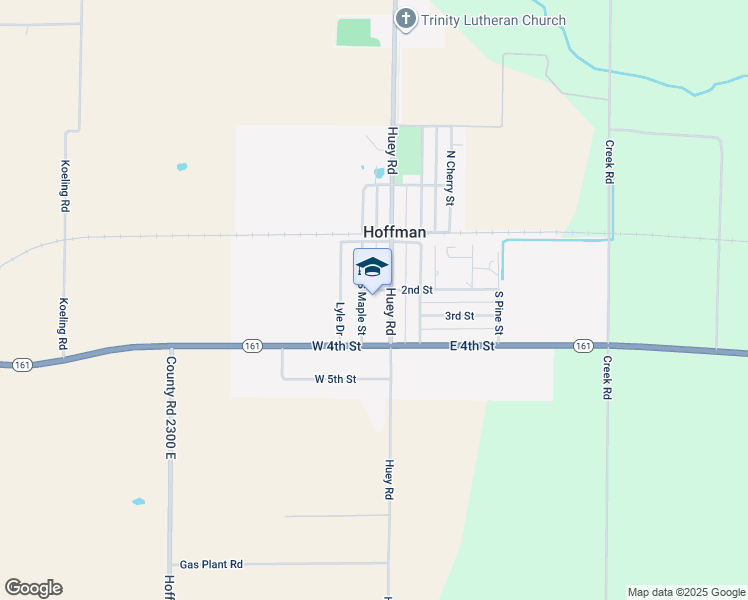 map of restaurants, bars, coffee shops, grocery stores, and more near in Hoffman