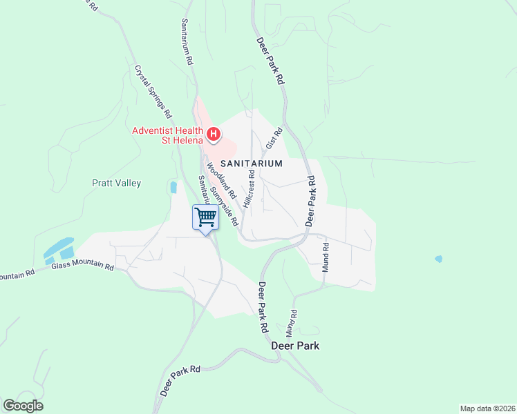 map of restaurants, bars, coffee shops, grocery stores, and more near 8 Upland Road in Saint Helena