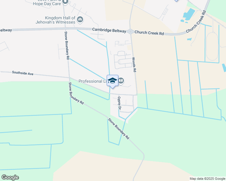 map of restaurants, bars, coffee shops, grocery stores, and more near 3042 Southside Avenue in Cambridge