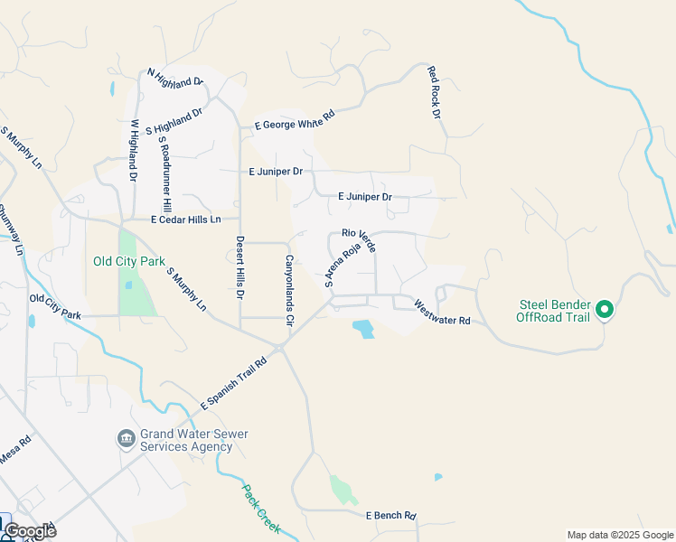 map of restaurants, bars, coffee shops, grocery stores, and more near 2241 Arena Roja in Moab
