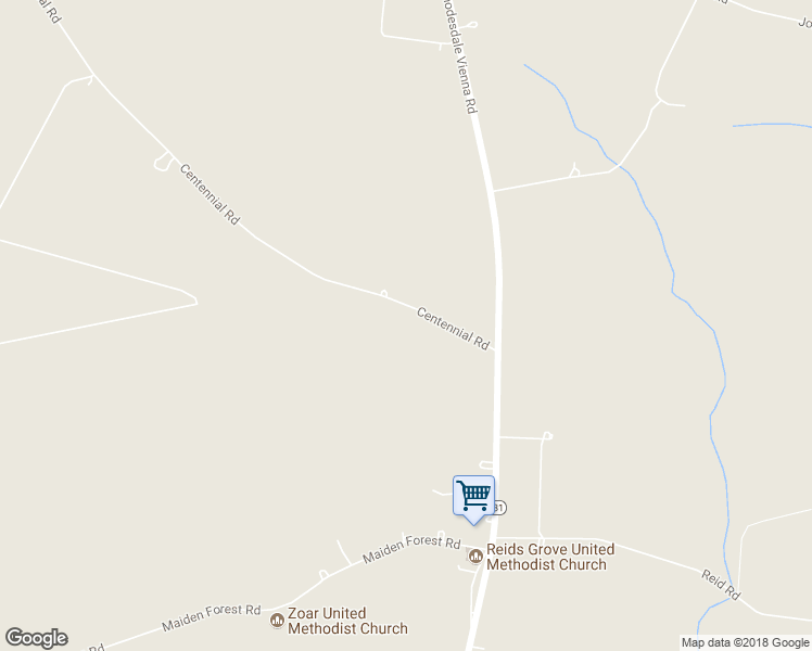 map of restaurants, bars, coffee shops, grocery stores, and more near 4881 Centennial Road in Vienna