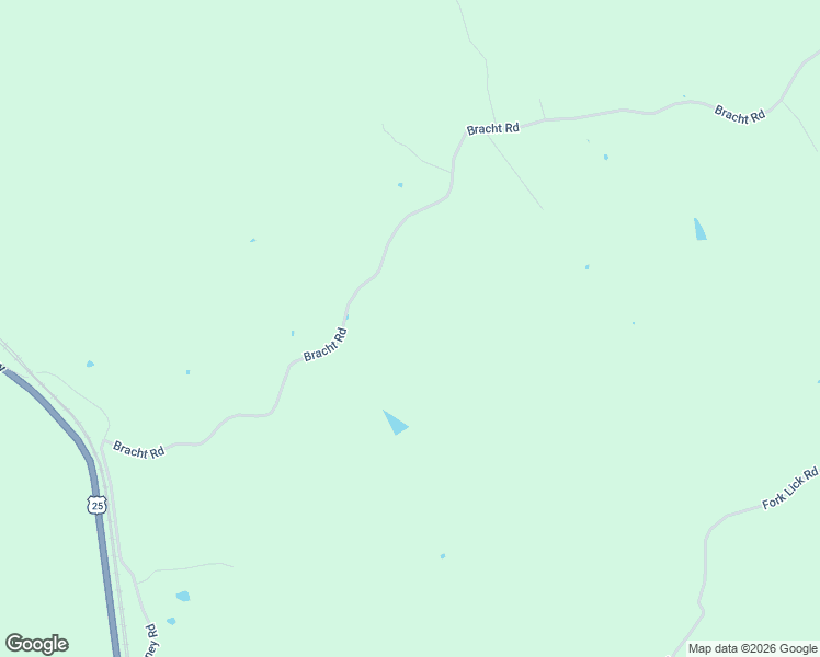 map of restaurants, bars, coffee shops, grocery stores, and more near 705 Bracht Road in Corinth