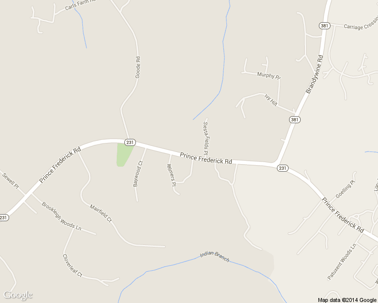 map of restaurants, bars, coffee shops, grocery stores, and more near 15978 Prince Frederick Road in Hughesville