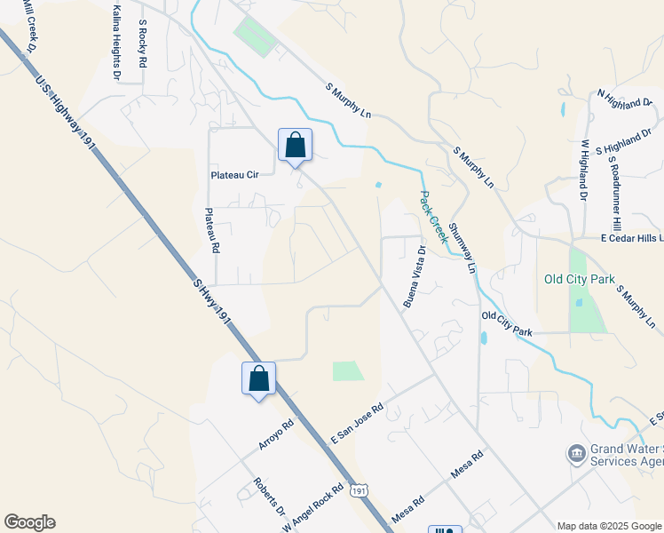 map of restaurants, bars, coffee shops, grocery stores, and more near 2070 East Bonnies Way in Moab