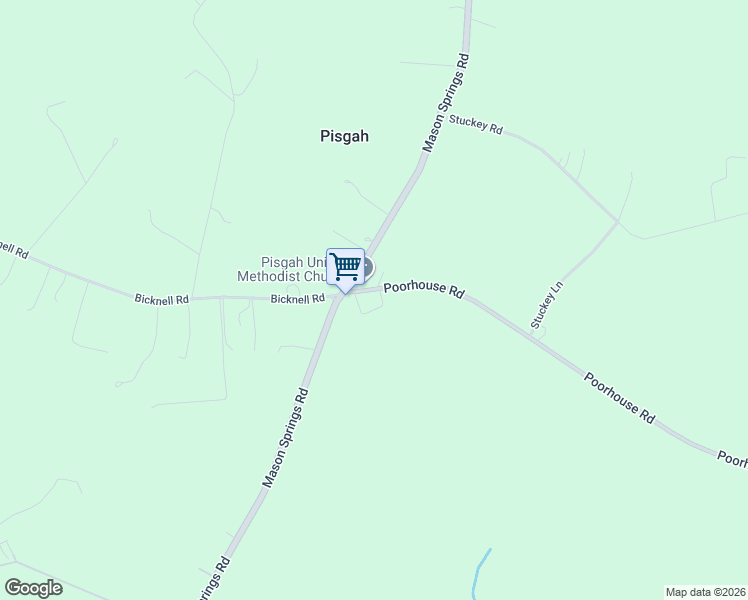 map of restaurants, bars, coffee shops, grocery stores, and more near 7035 Poorhouse Road in Indian Head