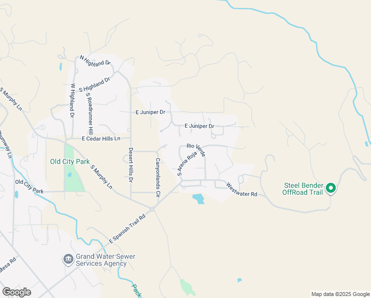 map of restaurants, bars, coffee shops, grocery stores, and more near 2147 Rio Verde in Moab