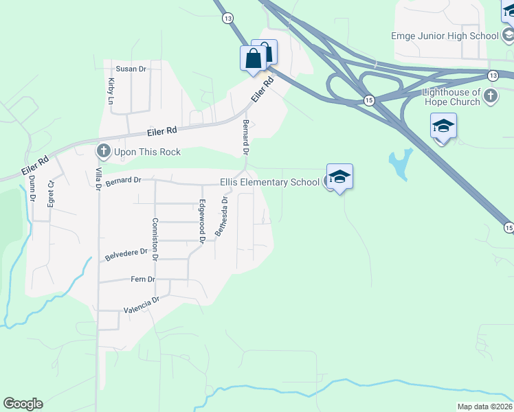 map of restaurants, bars, coffee shops, grocery stores, and more near 112 Cascade Drive in Belleville