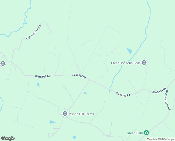 map of restaurants, bars, coffee shops, grocery stores, and more near 15651 Bleak Hill Road in Culpeper