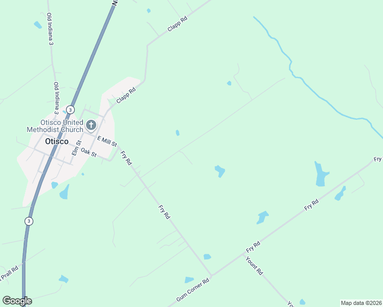 map of restaurants, bars, coffee shops, grocery stores, and more near 15518 Brewer Road in Otisco