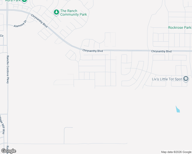map of restaurants, bars, coffee shops, grocery stores, and more near 4715 Rancho Cordova P in Rancho Cordova