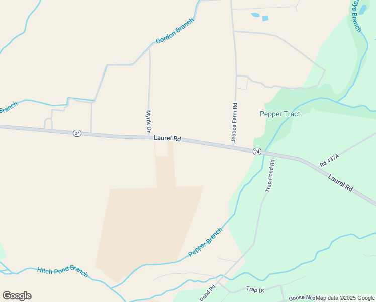 map of restaurants, bars, coffee shops, grocery stores, and more near 14888 Laurel Road in Laurel