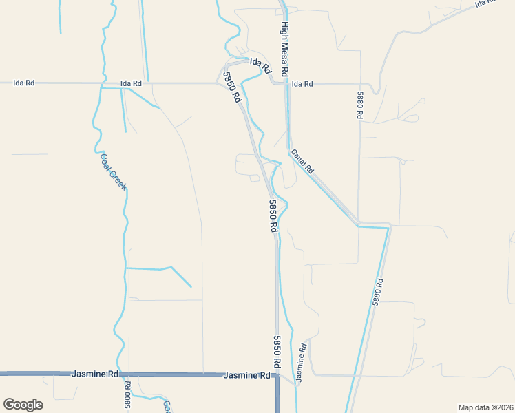 map of restaurants, bars, coffee shops, grocery stores, and more near 10431 5850 Road in Montrose