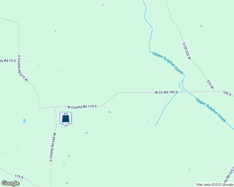 map of restaurants, bars, coffee shops, grocery stores, and more near 5900 West County Road 110 South in French Lick