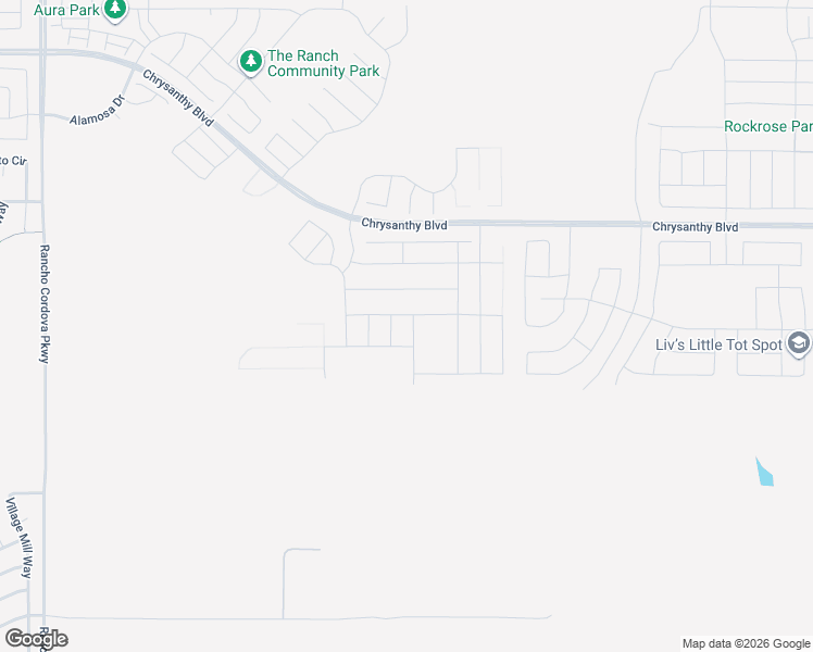 map of restaurants, bars, coffee shops, grocery stores, and more near 4715 Rancho Cordova P in Rancho Cordova