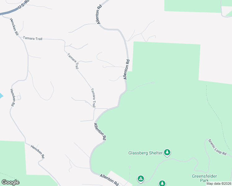 map of restaurants, bars, coffee shops, grocery stores, and more near 3921 Allenton Road in Pacific
