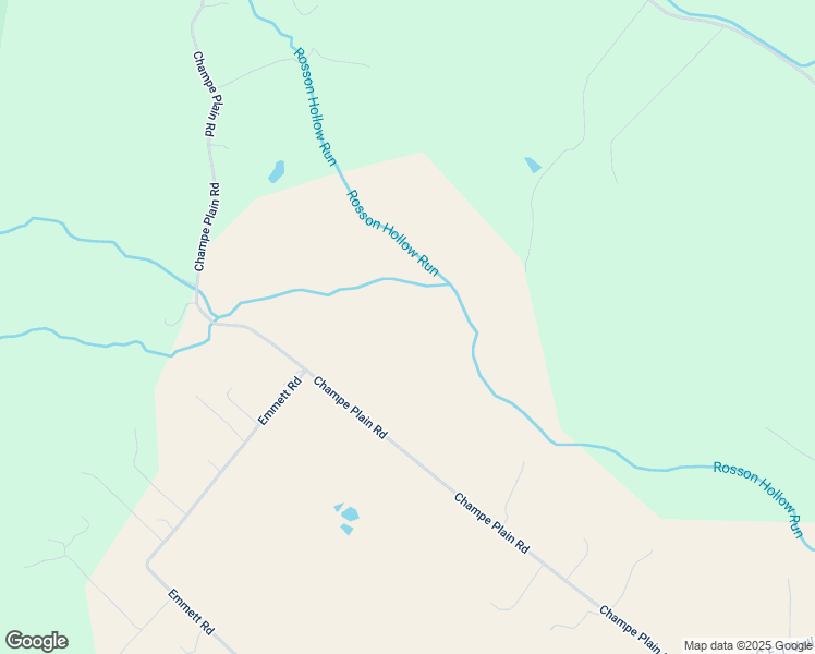map of restaurants, bars, coffee shops, grocery stores, and more near 934 Champe Plain Road in Etlan