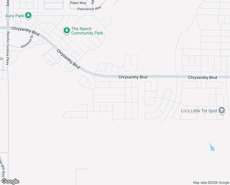 map of restaurants, bars, coffee shops, grocery stores, and more near 4715 Rancho Cordova P in Rancho Cordova