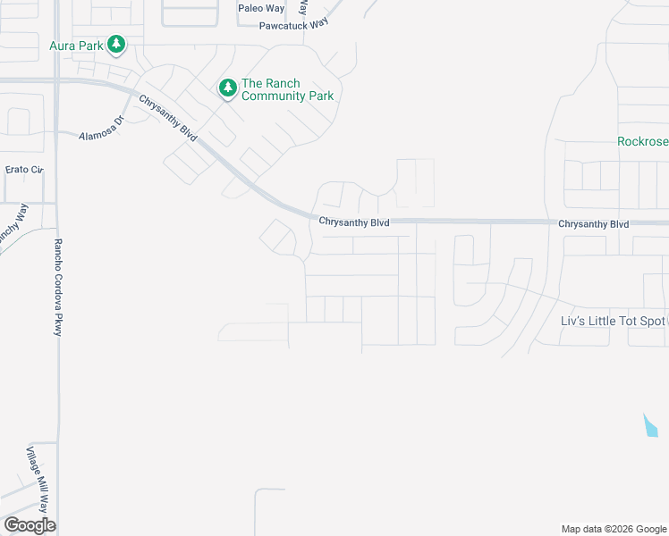 map of restaurants, bars, coffee shops, grocery stores, and more near 4715 Rancho Cordova P in Rancho Cordova