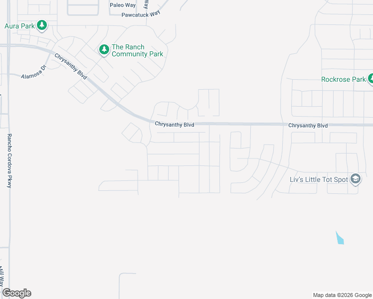 map of restaurants, bars, coffee shops, grocery stores, and more near 4715 Rancho Cordova P in Rancho Cordova