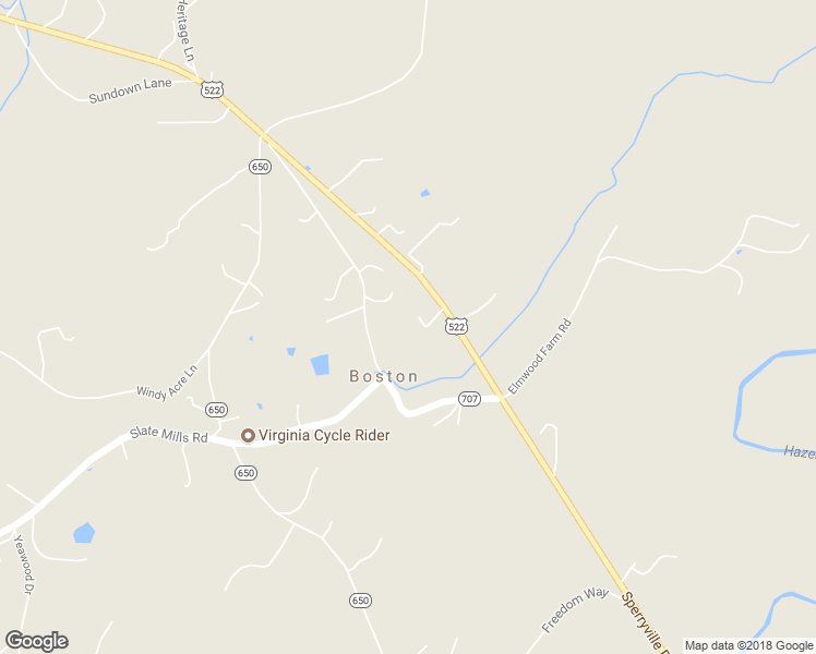 map of restaurants, bars, coffee shops, grocery stores, and more near 6178 Sperryville Pike in Boston