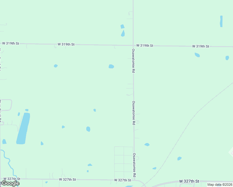 map of restaurants, bars, coffee shops, grocery stores, and more near 32188 Osawatomie Road in Paola