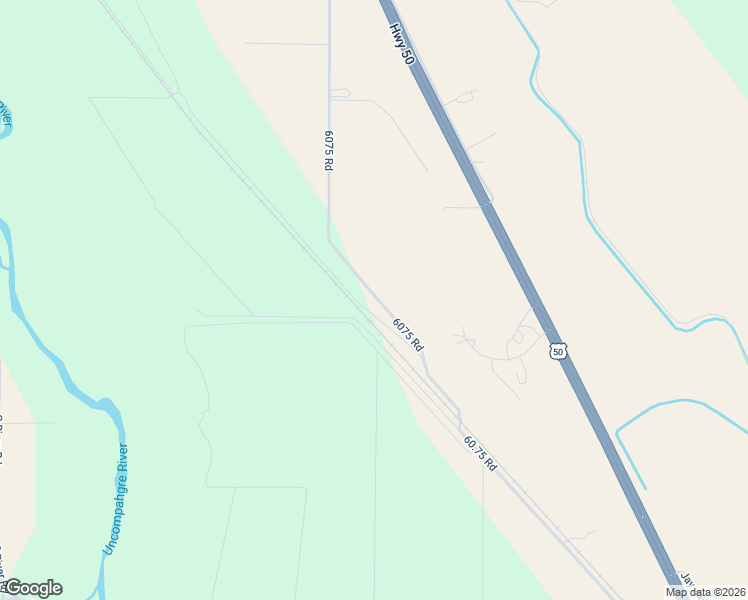 map of restaurants, bars, coffee shops, grocery stores, and more near 10621 6075 Road in Montrose