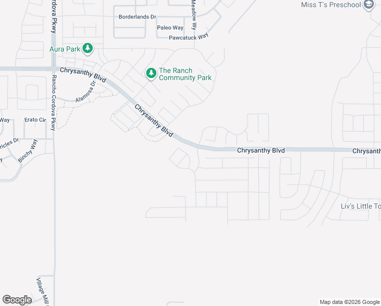 map of restaurants, bars, coffee shops, grocery stores, and more near 4715 Rancho Cordova P in Rancho Cordova