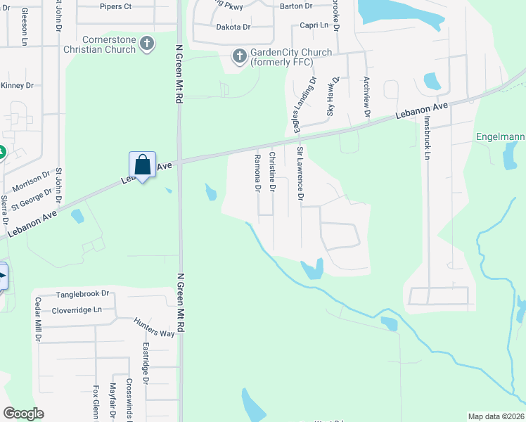 map of restaurants, bars, coffee shops, grocery stores, and more near 31 Christine Drive in Belleville