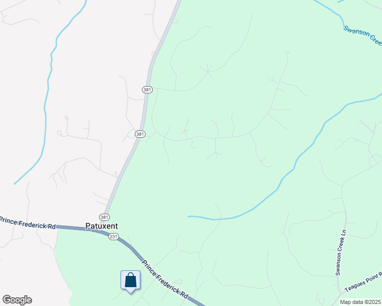 map of restaurants, bars, coffee shops, grocery stores, and more near 16535 Trotters Glen Place in Hughesville