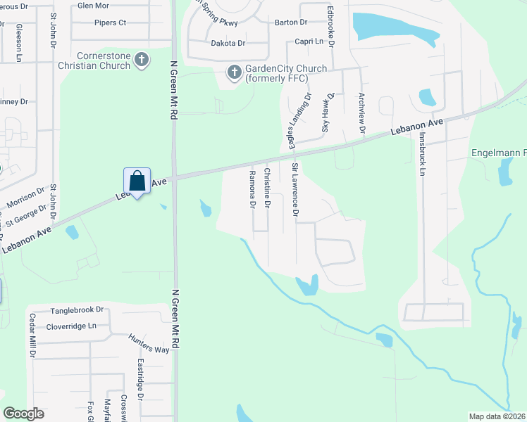 map of restaurants, bars, coffee shops, grocery stores, and more near 31 Christine Dr in Belleville