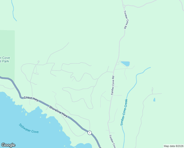 map of restaurants, bars, coffee shops, grocery stores, and more near 22107 Ruoff Road in Jenner