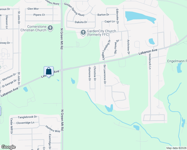 map of restaurants, bars, coffee shops, grocery stores, and more near 11 Christine Drive in Belleville