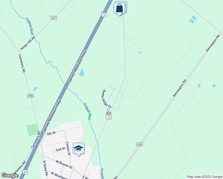 map of restaurants, bars, coffee shops, grocery stores, and more near 11680 Fort Union Drive in Remington