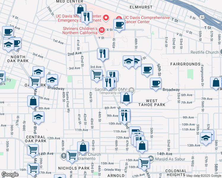 Stockton Boulevard & Broadway, Sacramento CA Walk Score
