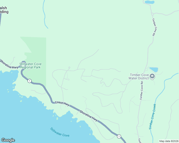 map of restaurants, bars, coffee shops, grocery stores, and more near 22165 Ruoff Rd in Jenner