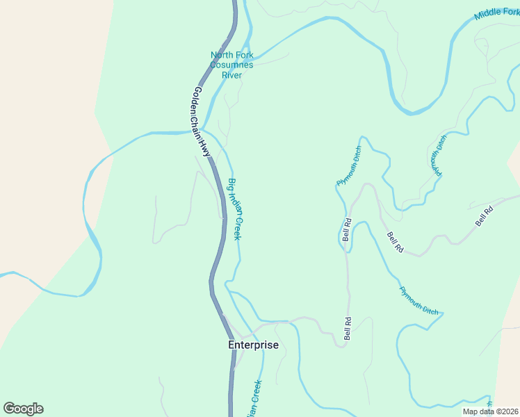 map of restaurants, bars, coffee shops, grocery stores, and more near 23503 California 49 in Plymouth