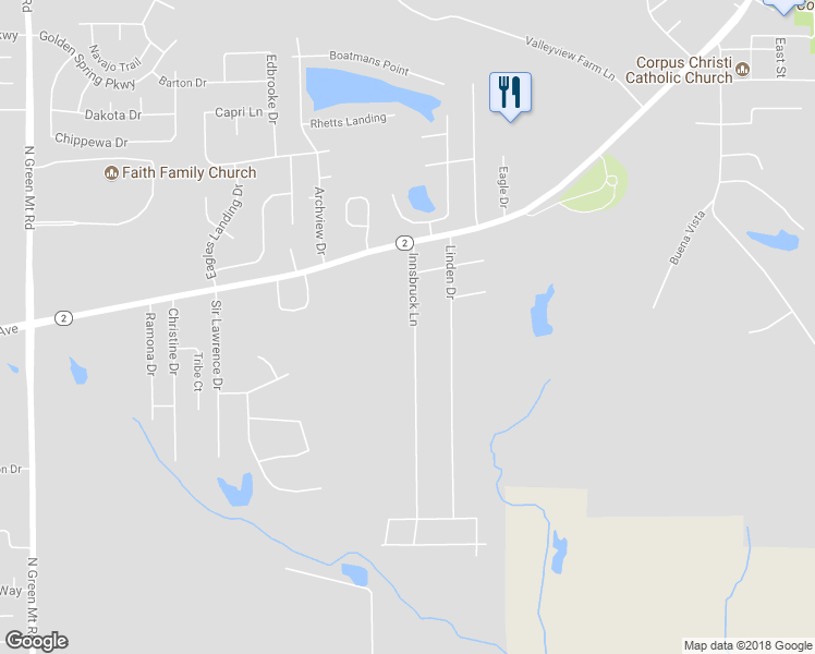 map of restaurants, bars, coffee shops, grocery stores, and more near 27 Innsbruck Lane in Belleville