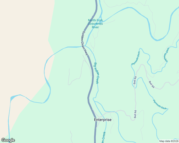 map of restaurants, bars, coffee shops, grocery stores, and more near 23503 California 49 in Plymouth