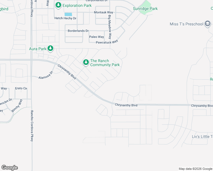 map of restaurants, bars, coffee shops, grocery stores, and more near 12328 Pawcatuck Way in Rancho Cordova