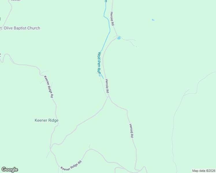 map of restaurants, bars, coffee shops, grocery stores, and more near 1370 Wolf Run Road in West