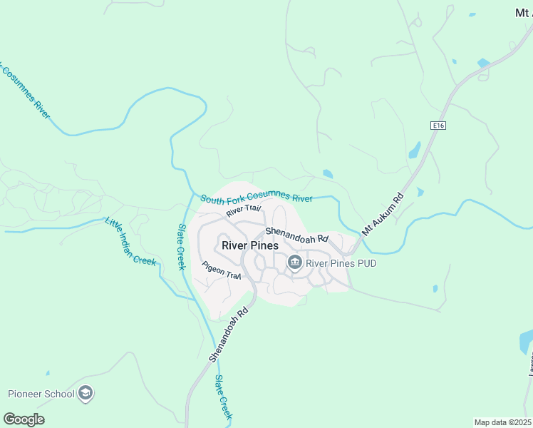 map of restaurants, bars, coffee shops, grocery stores, and more near in River Pines